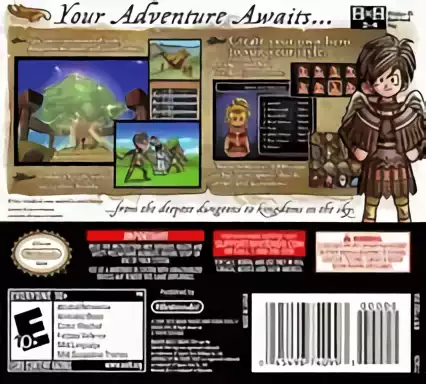 Image n° 2 - boxback : Dragon Quest IX - Sentinels of the Starry Skies